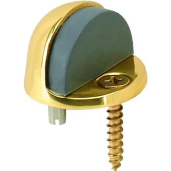 Image for 5/32" Lip Cast Brass Door Stop from HD Supply