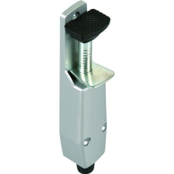 Image for 7 in Die-Cast Zinc Step-On Door Holder (Aluminum) from HD Supply