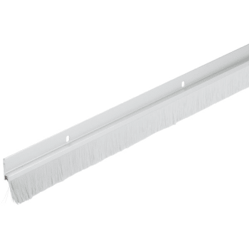 Image for Pemko 36" Door Sweep With 1" Brush Aluminum from HD Supply