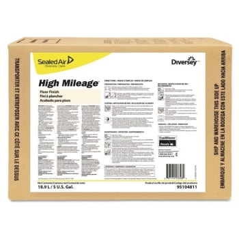 Diversey 5 Gallon High Mileage Uhs Floor Finish Hd Supply