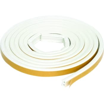 Frost King 9/16"w X 5/16"h X 10' Extreme Rubber Weatherstrip Tape White