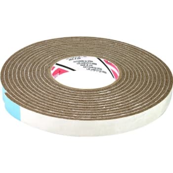 Image for Frost King 17' Length X 3/4" Width Vinyl Foam Tape Brown from HD Supply