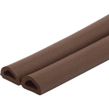 Image for Frost King 5/16"w X 1/4"h X 17' Epdm Rubber Weatherstrip Brown from HD Supply