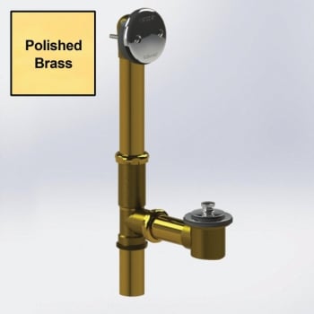 Image for Watco® Bath Waste Brass Tubular Lift & Turn 17-For 16 Depth  Pb from HD Supply