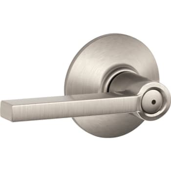 Image for Schlage® Latitude F Series Lever, Privacy, Grade Aaa, Satin Nickel from HD Supply
