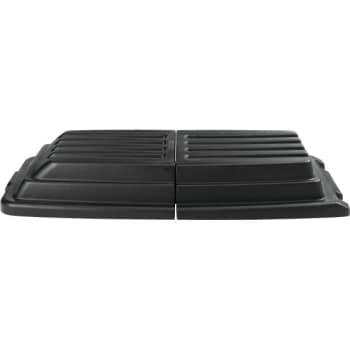 Image for Rubbermaid Black Mdpe Hinged Dome Lid For Tilt Trucks from HD Supply