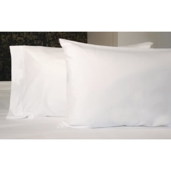 Image for Prima™ Microfiber Pillowcase, Standard 42x36", White, Case Of 72 from HD Supply