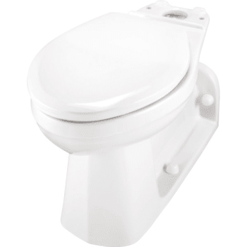 Image for Gerber Ultra Flush 1.0 &1.28 & 1.6gpf Ada Elongated Bowl Back Outlet White from HD Supply