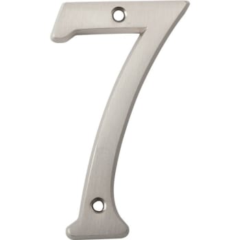 Image for Hy-Ko 4" Satin Nickel Number 7 from HD Supply