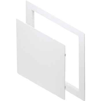 Access Panel 14" X 14" White Abs