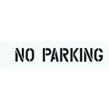 HY-KO "NO PARKING" Parking Lot Stencil, 3" Letters, Re-Usable Plastic, 24 x 5"