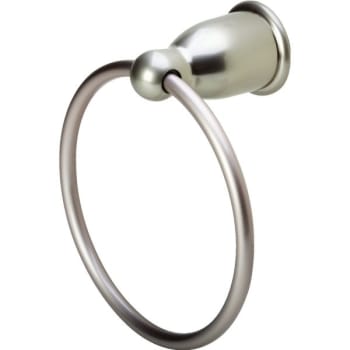 Image for Moen Satin Nickel Towel Ring from HD Supply
