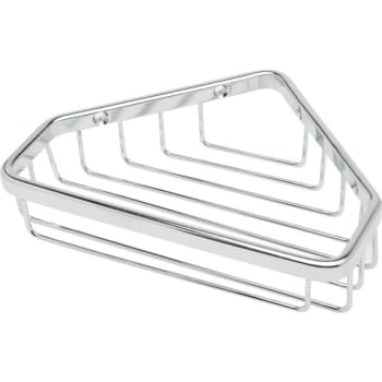 Image for Seasons® Stainless Steel 6" Corner Shower Basket from HD Supply