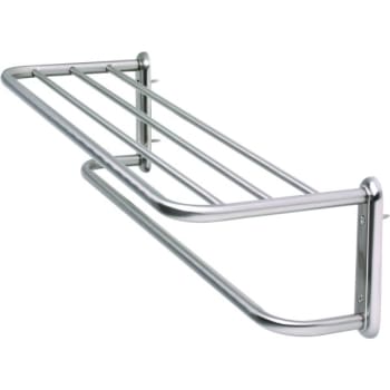 Image for Seasons® Andes™ Satin Nickel Towel Shelf And Bar from HD Supply