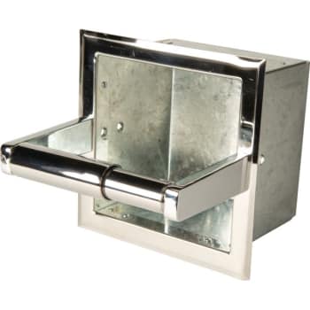Image for Franklin Brass Chrome Toilet Paper Dispenser Recessed from HD Supply