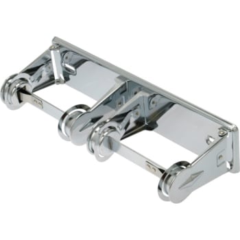Commercial Chrome Double Toilet Paper Dispenser | HD Supply Commercial Chrome Double Toilet Paper Dispenser | HD Supply