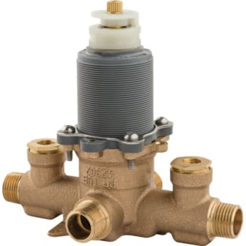 Image for Pfister Thermostatic Temperature And Volume Control Tub & Shower Valve & Cartridge W/Integral Stops from HD Supply