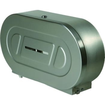 Image for Bobrick® Twin Jumbo Toilet Paper Dispenser (SS) from HD Supply