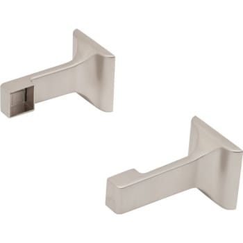 Image for Bar Bracket 3/4" Satin Nickel Package Of 1 Pair from HD Supply