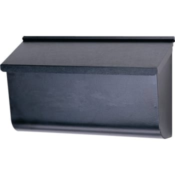 Gibraltar Mailboxes Woodlands Wall Mount Mailbox In Black