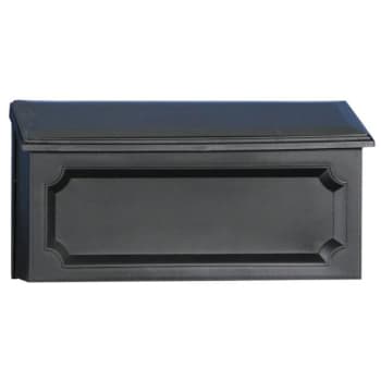Image for Gibraltar Mailboxes Windsor Wall Mount Mailbox in Black from HD Supply