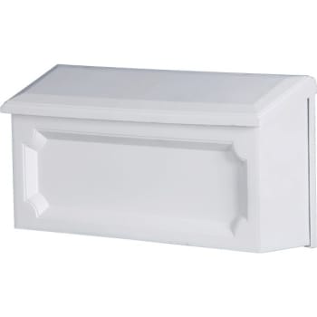 Image for Gibraltar Mailboxes Windsor Wall Mount Mailbox in White from HD Supply