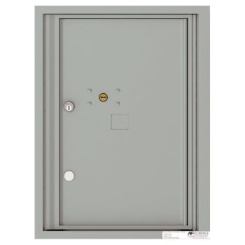 Image for Florence Mfg Versatile 4c Mailbox, 6 High Suite, 1-Parcel Locker, Silver from HD Supply