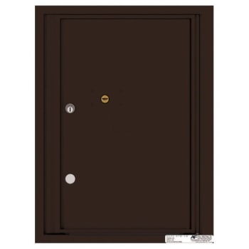 Image for Florence Mfg Versatile 4C Mailbox, 6 High Suite, 1-Parcel Locker, Brown from HD Supply