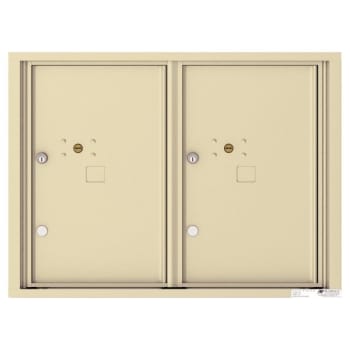 Image for Florence Mfg Versatile 4c Mailbox, 6 High Suite, 2 Parcel Lockers Beige from HD Supply