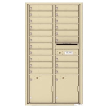 Image for Florence Mfg Versatile 4c, Max Height Suite, 20 Mailboxes, 2 Parcel Lockers, 1 Outgoing Beige from HD Supply