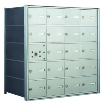 Image for Florence Mfg 1400 Series Horizontal Front Load Mailbox 1 Master Door, 19 Mailboxes from HD Supply