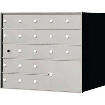Image for Florence Mfg 1400 Front Load Mailbox - 1 Master Door, 20 Mailboxes, 1 Parcel Locker from HD Supply