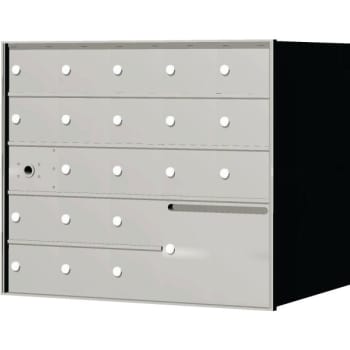 Image for Florence Mfg 1400 Front Load Mailbox - 1 Master Door, 20 Mailboxes, 1 Outgoing from HD Supply