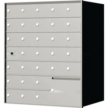 Florence Mfg 1400 Front Load Mailbox - 1 Master Door 30 Mailboxes, 1 Large Outgoing