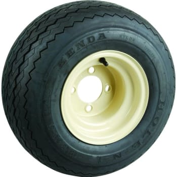 Image for Club Car Utility Vehicle Tire And Wheel Assembly - Beige from HD Supply