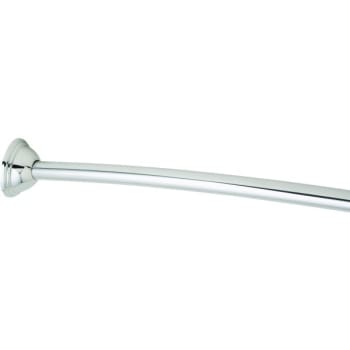 Moen 60" Chrome Curved Shower Rod