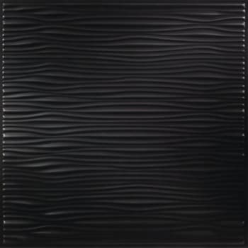 Image for Genesis 2ft x 2ft Drifts Black Lay In Ceiling Tile, Carton Of 12 from HD Supply