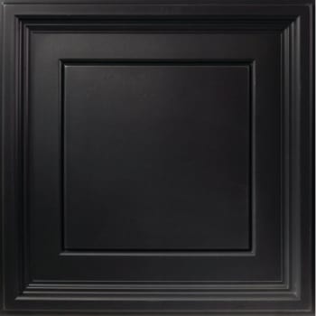 Image for Genesis 2ft x 2ft Icon Coffer Black Lay In Ceiling Tile, Carton Of 12 from HD Supply
