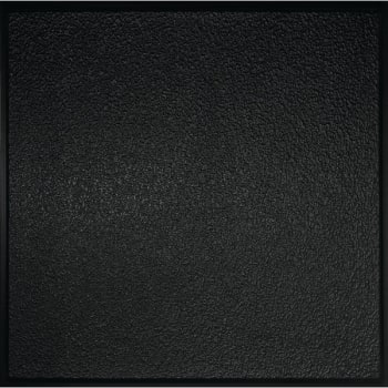Image for Genesis 2ft x 2ft Stucco Pro Revealed Edge Black Lay In Ceiling Tile, 12/Carton from HD Supply