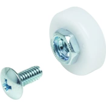 Image for 3/4" Flat Shower Door Wheel 2pk from HD Supply