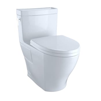 Image for Toto® Aimes® One-Piece 1.28 Gpf Toilet Universal Height, Washlet®+, Cotton from HD Supply