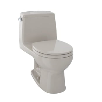 Image for Toto® Eco Ultramax® One-Piece Round Bowl 1.28 Gpf Toilet, Bone from HD Supply
