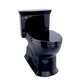 Toto® Eco Soirée® One-Piece 1.28 Gpf Toilet Universal Hght Skirted Toilet, Ebony