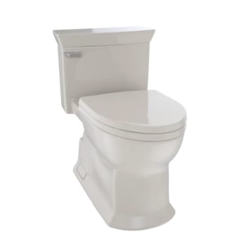 Toto® Eco Soirée® One-Piece 1.28 Gpf Toilet Universal Skirted Cefiontect®, Bone