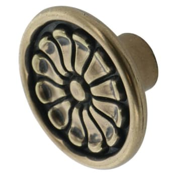Image for 1-1/2" Bi-Fold Door Knob Antique Brass, Package Of 5 from HD Supply