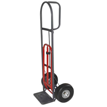 Milwaukee D-Handle Hand Truck With Nose Plate Extension