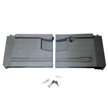 Image for Rubbermaid Gray Door Kit W/ Lock & Key For Rubbermaid Xtra Cart from HD Supply