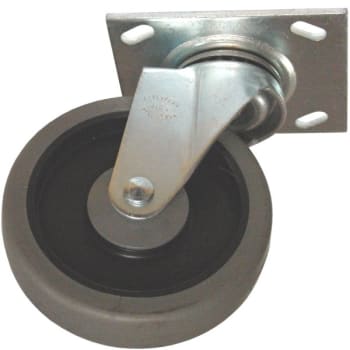 Image for Rubbermaid 5 Inch Swivel Plate Caster For Rubbermaid Tilt Truck from HD Supply