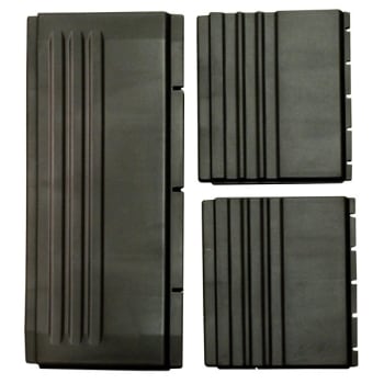 Image for Rubbermaid Black Side & Back Panel Kit For Rubbermaid Utility Cart from HD Supply