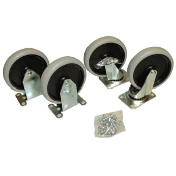 Image for Rubbermaid Wheel Kit For Rubbermaid Caterer Trolley from HD Supply